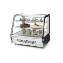 Vitrine réfrigérée de présentation pâtisserie positive 120L HENDI