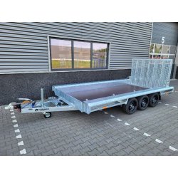 TM 4m x 1m80 porte engin 3 x essieux 1500 kg