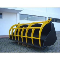 Godet a grappin pour chariot telescopique