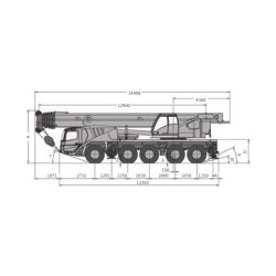 GMK5130-2 grues automotrices - Manitowoc Cranes - charge maximum 130 t - flèche jusqu'à 95 m