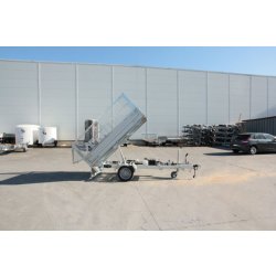 Remorque benne hydraulique - HUMBAUR 3053 HUK 132314 et 3054 HUK 152314 - Qualité allemande avec équipements renforcés