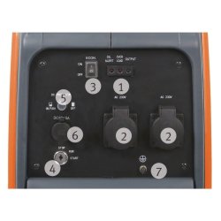 Groupe électrogène portable Unicraft PG-I 35 SE - Inverter silencieux avec démarrage électrique