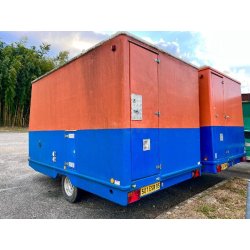 REMORQUE base vie cabane de chantier