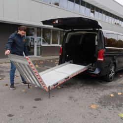 Rampe d'accès PMR - antidérapante et simple d’utilisation - DH-AI12/13
