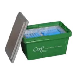 Bac isotherme de répartition pharmaceutique - transport sécurisé de produits thermosensibles sur 24h
