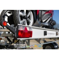 Remorque transversale YO REMORQUES Concept CCT4 MP3 pour véhicules 3 roues - 260 kg - Reference YO_CCT4_MP3_260kg