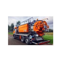 Koks EcoVac Combi - Hydrocureur haute pression et vide - Capacité 3 400 m³/heure - Normes ADR/ASME/ATEX