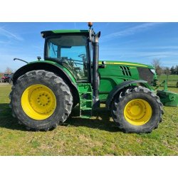 Tracteur agricole John Deere 6210R – 210 ch - AutoPower - 2013 - 4 RM - 4375 h