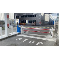 Barrière automatique levante de sécurité - Anti-véhicules-bélier, crash testée à 64 km/h, norme IWA 14-1 - AB-C65