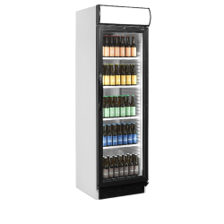 Vitrine réfrigérée blanc CEV425 1 LED TEFCOLD