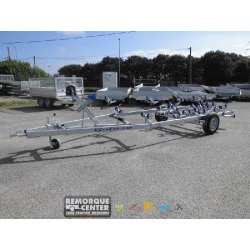 Chariot de mise à l'eau multi-rouleaux - Sun Way G1000MA14 - 1 essieu - PTAC : 1350 Kg - Référence G1000MA19