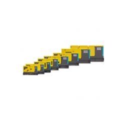 Qas gamme de groupe electrogene industriel - atlas copco gontrols - model qas 150 à qas 630 longueur : 3380 à 4800 mm