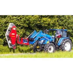 Lamier conçue pour être équipé sur engin hydraulique pour entretenir tout type de haies et des brise-vent légers ou épais