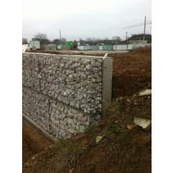 Mur d'habillage en Gabion STONEBOX