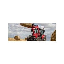 Chargeur frontal agricole MF FL - AGCO Distribution - Hauteur de levage max 6,55 à 4,96 m - Capacité de levage max 1540 à 3270 kg