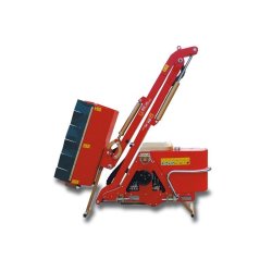Bm482 épareuse - Becchio & Mandrile - portée horizontale de 4,80 m - débroussailleuse hydraulique pour tracteurs 2300 kg