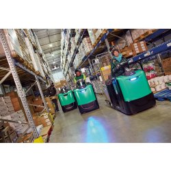 Location courte durée - Chariot préparateur de commande au sol Mitsubishi Velia ES OPB25N2 - 2500 kg