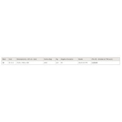 Rm 25 benne agricole rimorchio - geo - poids 320 kg