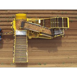 Arracheuse de pommes de terre ROPA Keiler 2L - trémie 5,5 t - entraînement hydraulique