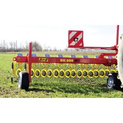 Herse étrille rotative RH 600 M1 - APV - largeur de travail 6 m avec anneaux réglables et efficacité ajustable