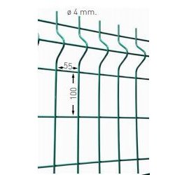Bricohércules Plus - clôture grillagée - MRT - plastifiée - hauteur de 625 à 2025 mm