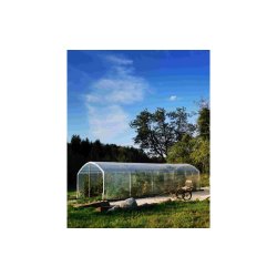 Serre à tomates avec une ventilation optimale et permanente idéale pour la protection des cultures contre les intempéries - 3 à 12 m de long