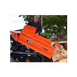 Mini-dumper C35 - Cormidi - 350 kg - Motorisé à chenilles avec caisson extensible