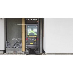 Ec15e pelles compactes volvo  1 640 kg /  12 kw
