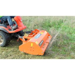 Épareuse GLS - Noremat - largeur de coupe réelle 1,35m - microtracteurs Kubota F36.80