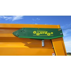 G 160 benne agricole monocoque - gourdon sa - charge 16 t