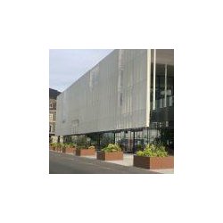 Jardinière sans fond COSMOPOLITAN Carré - 150x150 cm - acier galvanisé - grande contenance