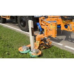 Broyeur d'accotement MLM 200 - Mulag - portée jusqu'à 2,5 m - système de palpeur
