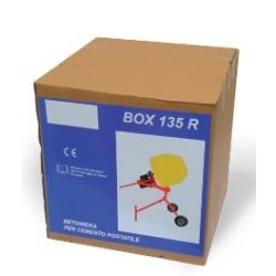 Bétonnière silencieuse démontable à double isolation idéale pour les travaux intérieur - BOX N135R - EDIL LAME