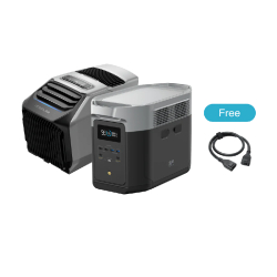 Climatiseur portable EcoFlow WAVE 2 + Station électrique portable EcoFlow DELTA 2 Max