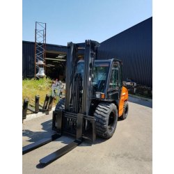 Chariot élévateur frontal diesel d'occasion - Manitou MSI30T - Triplex - Capacité 3000kg - Hauteur 3700mm