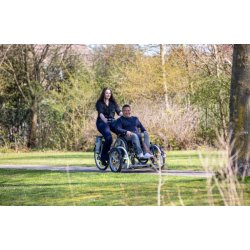 VéloPlus Tricycle Vélo pour Handicapé Transport Fauteuil Roulant