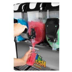 Machine à granita 3 x 12 litres avec éclairage led