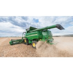 T560 moissonneuse-batteuse John Deere - 285 kW / 387 ch - Moteur PowerTech PSS 9 l et chenilles à empreinte élargie