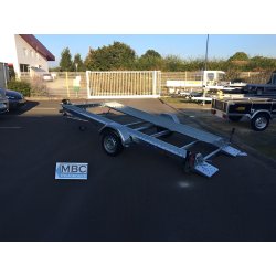 Remorque porte-engins lider 1.6t, 3.61m - 1 essieu