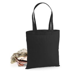 Sac réutilisable en coton premium - Réf: W201 - Marque Westford Mill - Taille unique - Couleurs Bright Royal, Black, White