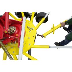 Top 1252 c - andaineurs 4 rotors - pottinger - 8,00 à 14,00 m