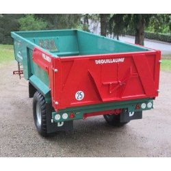 Gamme feline bennes agricoles - deguillaume sa - poids 13000 à 32000 kg