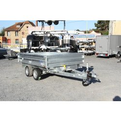 Remorque benne hydraulique - lider - 39612 pe