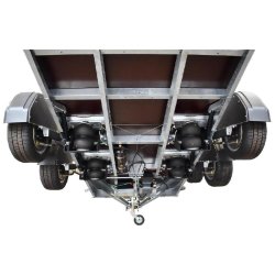 Porte voiture TOHACO 4,58 x 2 m - C.U. 2613 kg - PTAC 3500 kg - Suspension pneumatique - Référence AA2354520