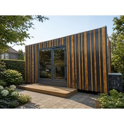 Studio de jardin Déséo LT 18 m² isolé et climatisé - Bureau, chambre ou logement indépendant