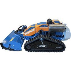 Evotrak - Le Dahu - Débroussailleuse radioguidée avec moteur Kohler 22.4 kW et chenilles hydrauliques