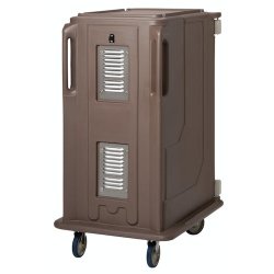 Chariot de distribution de plateaux repas - 16 plateaux - pour hôpitaux, maisons de convalescence ou prisons