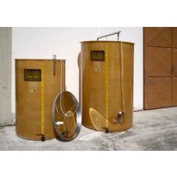Cuves vinicoles ouvertes avec chapeau flottant aria/s-aria pe