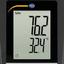 Hygromètre professionnel PCE-HVAC 3-ICA - PCE Instruments - Dimensions 300 x 75 x 50 mm - Certificat d'étalonnage ISO inclus