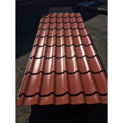 Panneaux couverture tuiles isolés 40mm - Isolation en mousse polyuréthane - Disponibles en 3 coloris - Longueur jusqu'à 12m